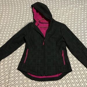 Black spring jacket
